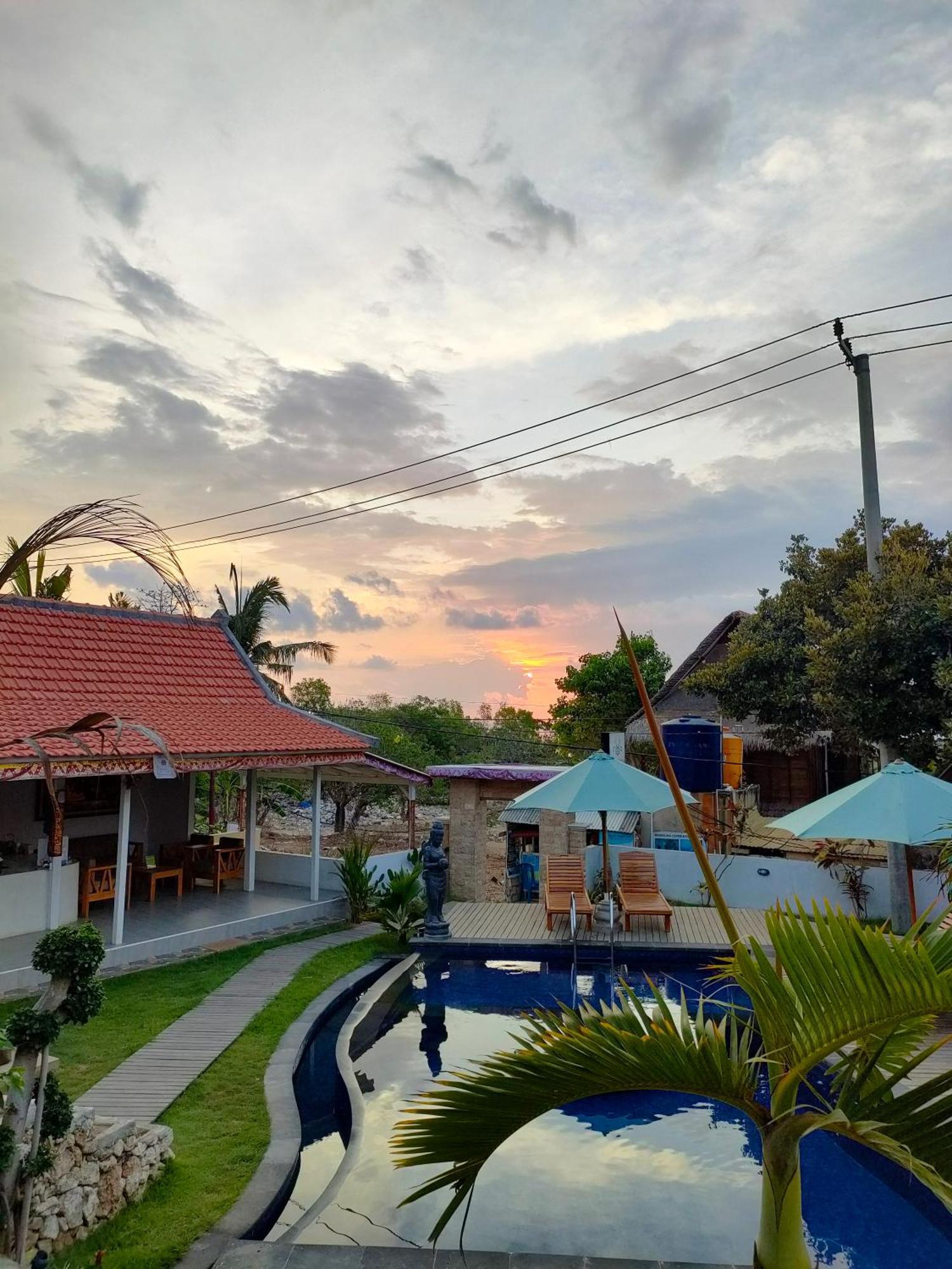 Blue Sky Villa Ceningan Lembongan Extérieur photo