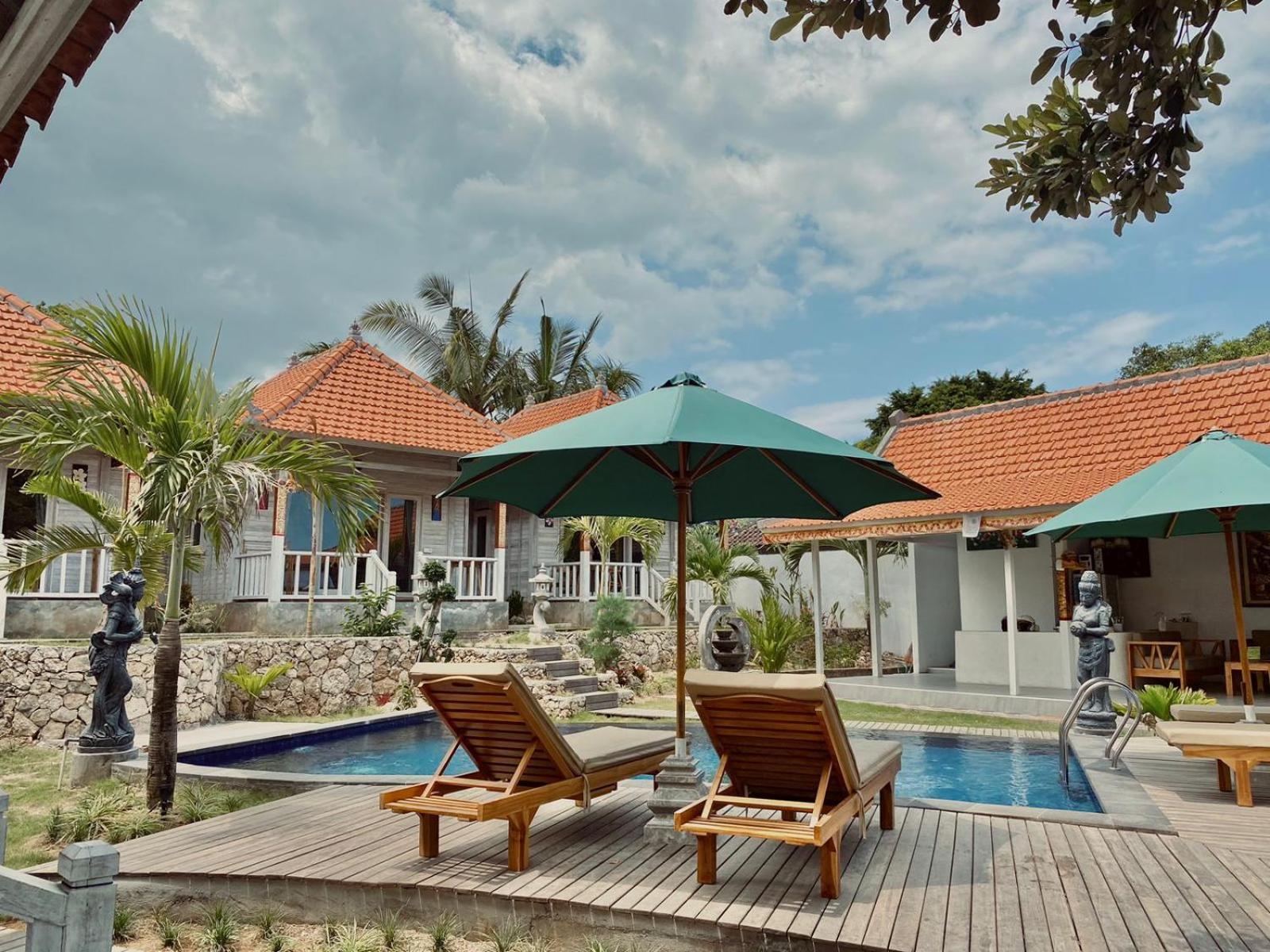 Blue Sky Villa Ceningan Lembongan Extérieur photo