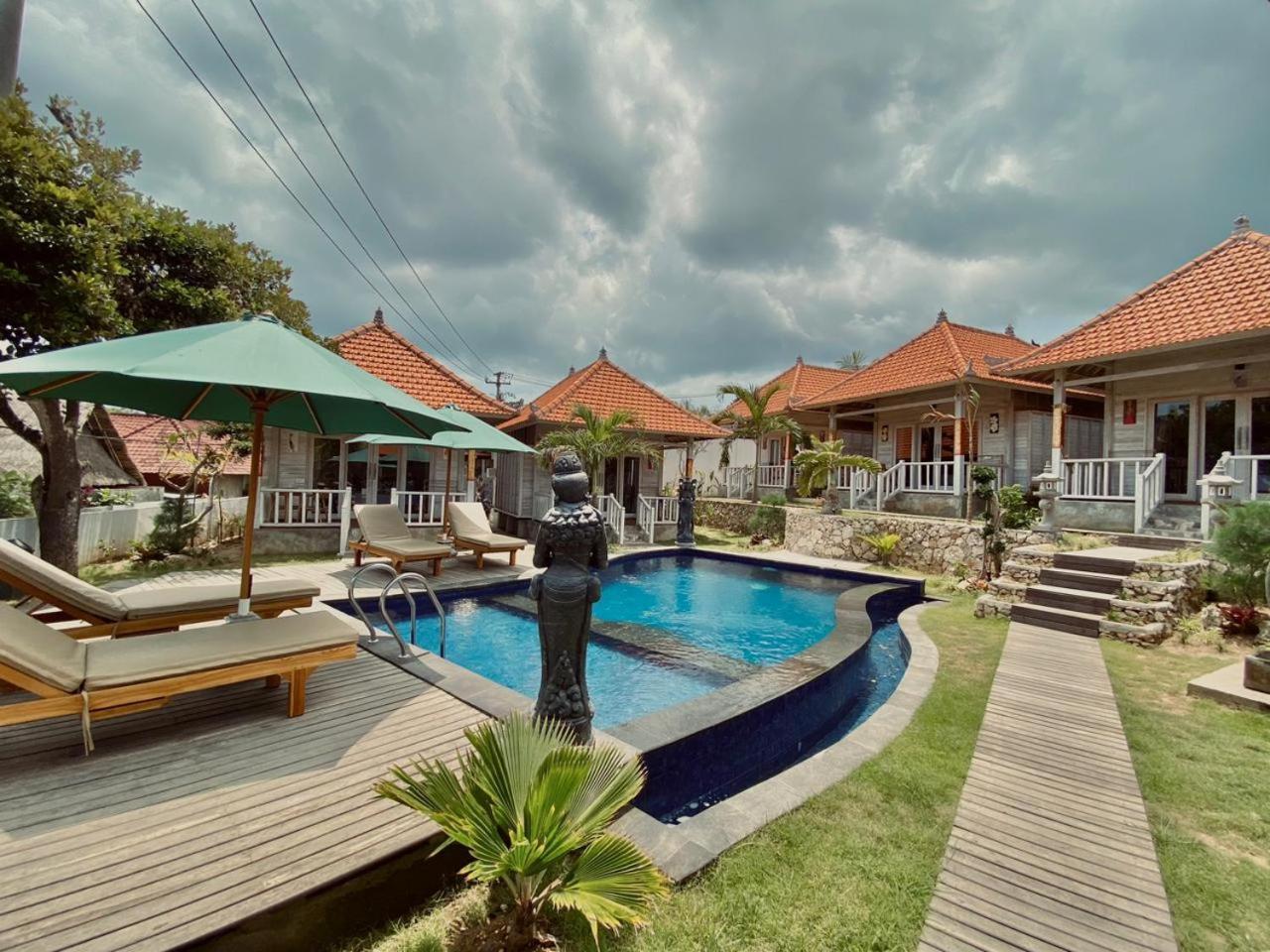Blue Sky Villa Ceningan Lembongan Extérieur photo